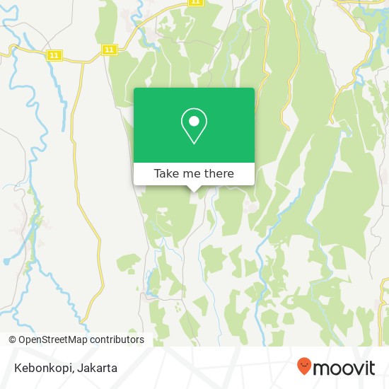 Kebonkopi map