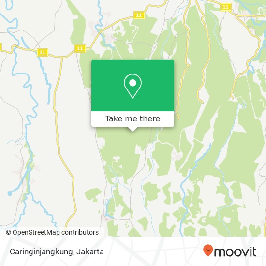 Caringinjangkung map