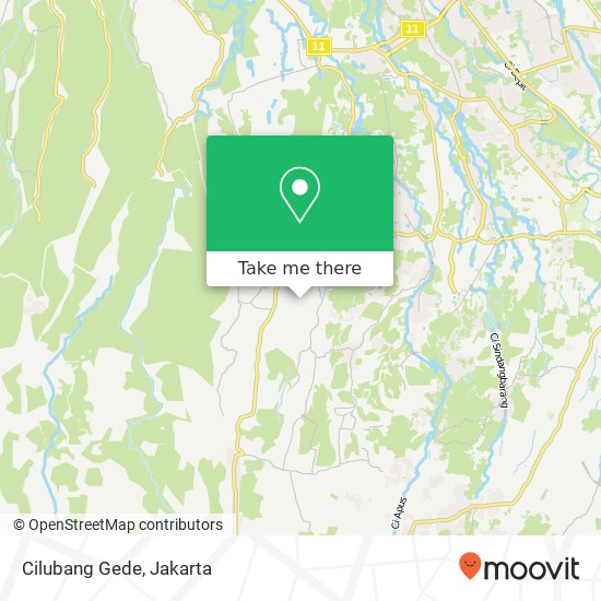 Cilubang Gede map