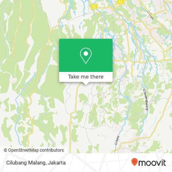 Cilubang Malang map
