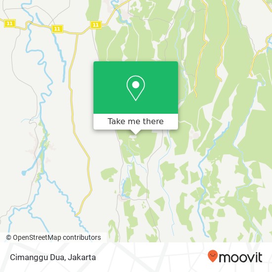 Cimanggu Dua map