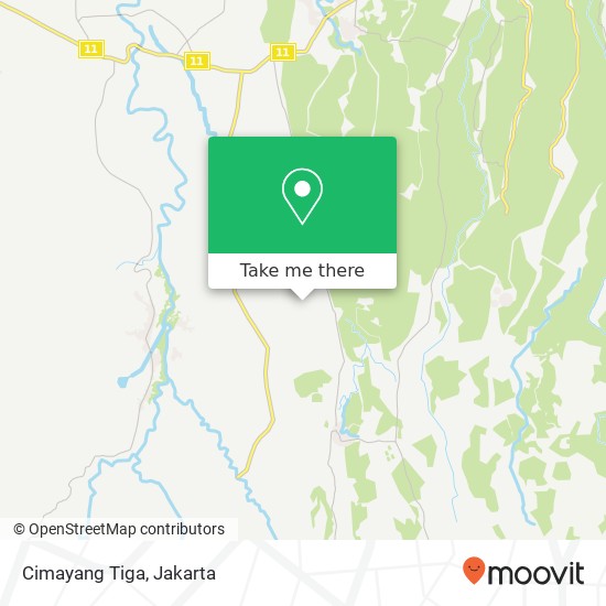 Cimayang Tiga map