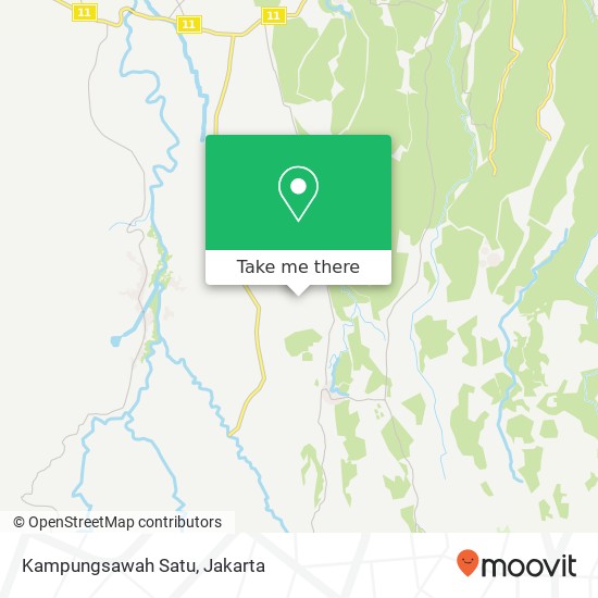 Kampungsawah Satu map