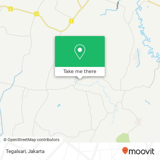 Tegalsari map