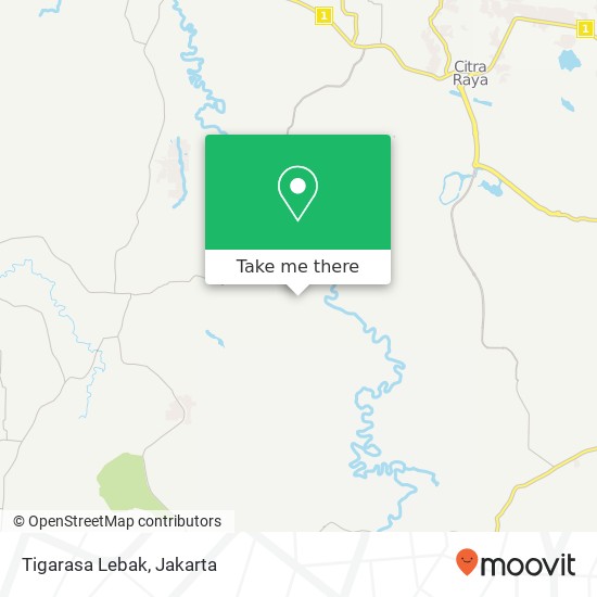 Tigarasa Lebak map