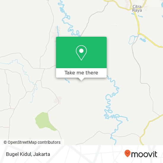 Bugel Kidul map