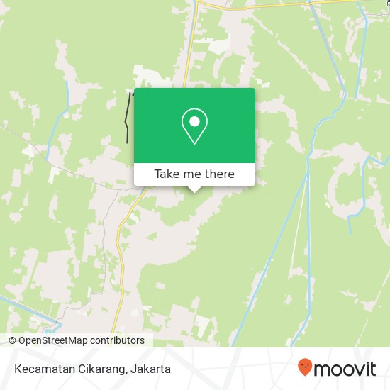 Kecamatan Cikarang map