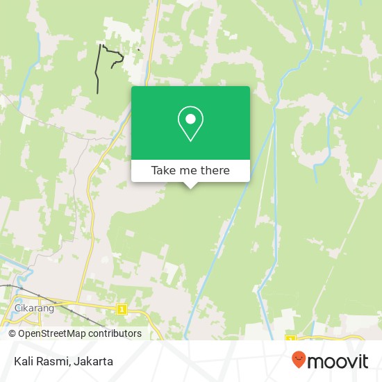 Kali Rasmi map