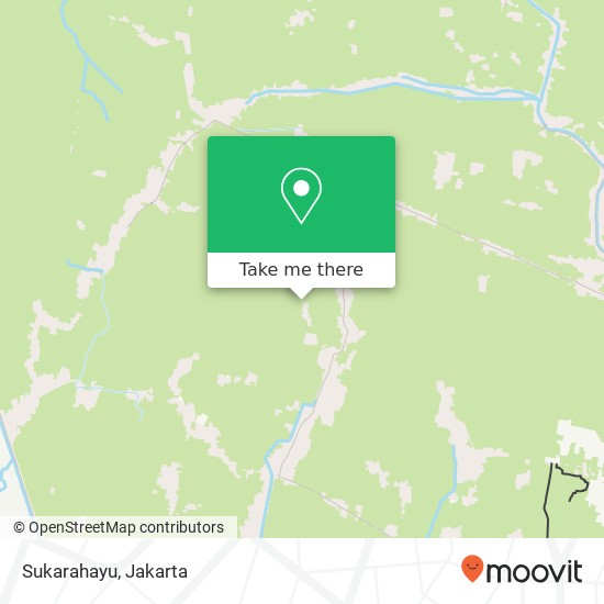 Sukarahayu map
