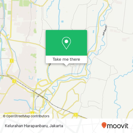 Kelurahan Harapanbaru map
