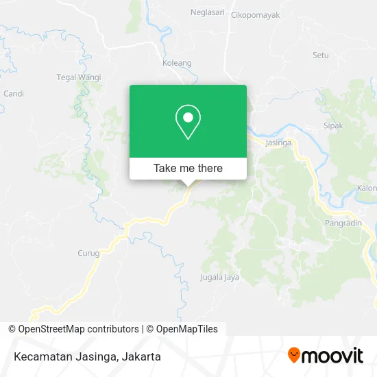 Kecamatan Jasinga map