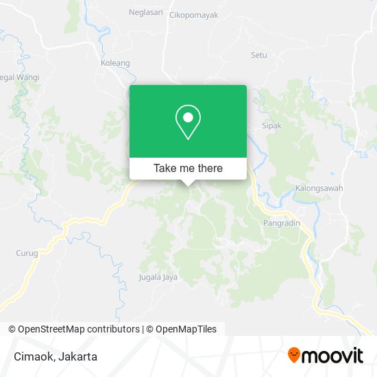 Cimaok map