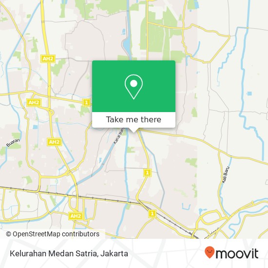 Kelurahan Medan Satria map