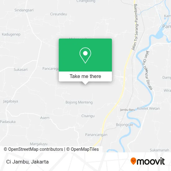 Ci Jambu map