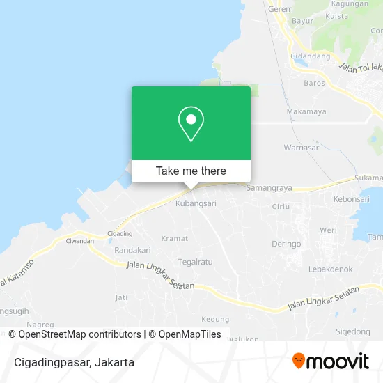 Cigadingpasar map