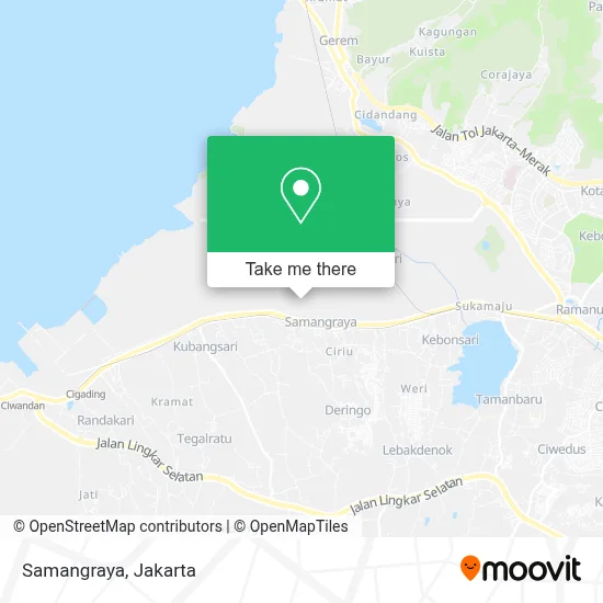 Samangraya map