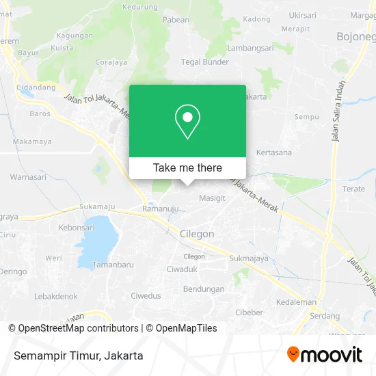 Semampir Timur map