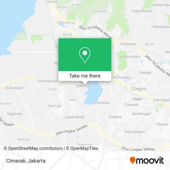 Cimerak map