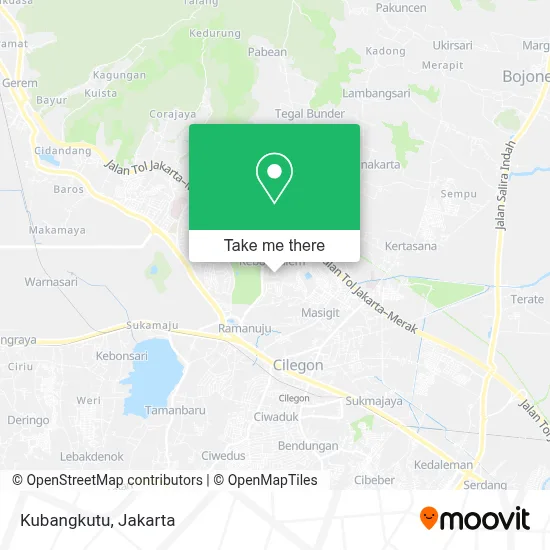 Kubangkutu map