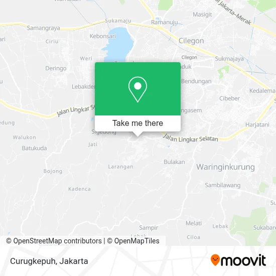 Curugkepuh map