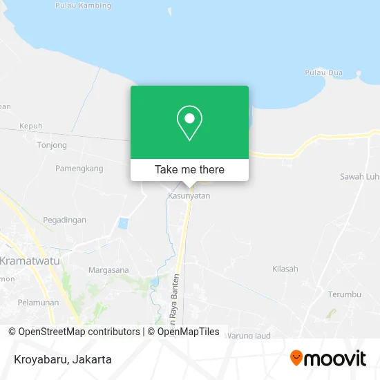 Kroyabaru map