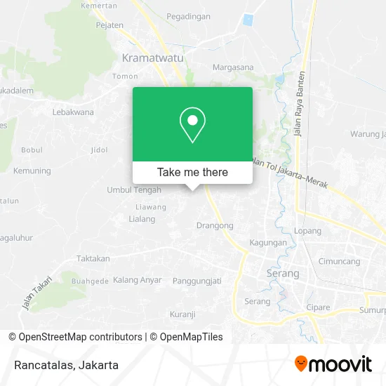 Rancatalas map