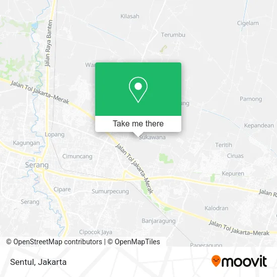 Sentul map