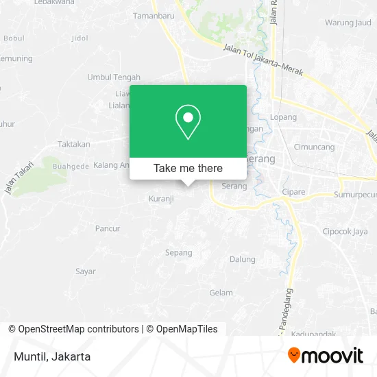Muntil map