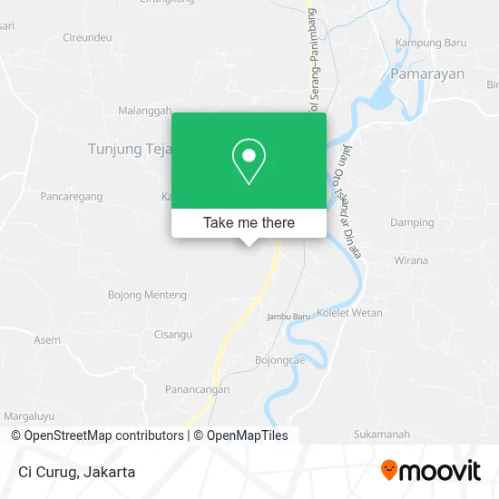 Ci Curug map