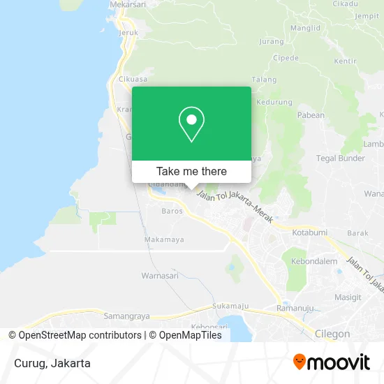 Curug map