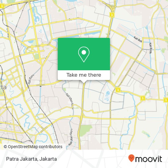 Patra Jakarta map