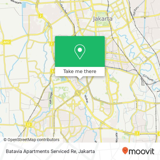 Batavia Apartments Serviced Re map