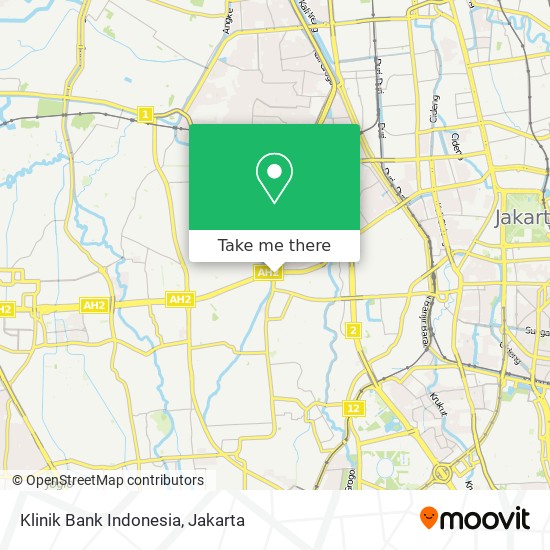 Klinik Bank Indonesia map