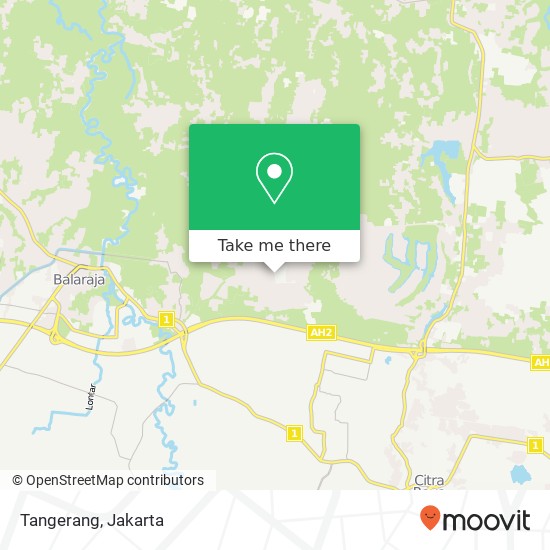 Tangerang map