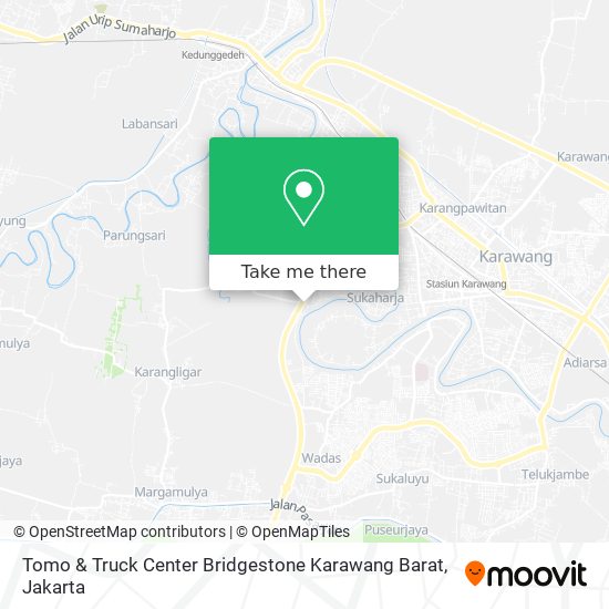 Tomo & Truck Center Bridgestone Karawang Barat map