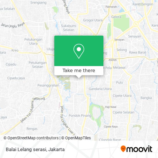Balai Lelang serasi map