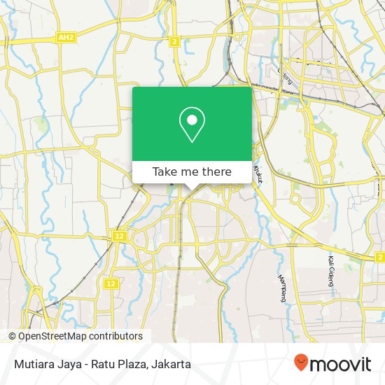 Mutiara Jaya - Ratu Plaza map