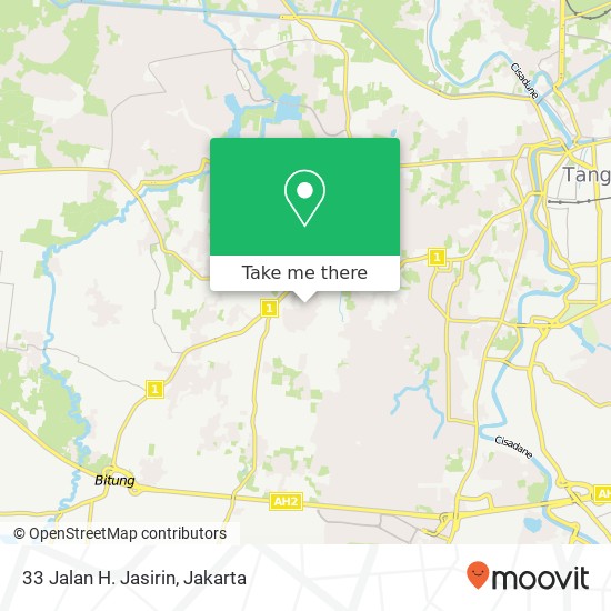 33 Jalan H. Jasirin map