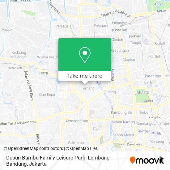 Dusun Bambu Family Leisure Park. Lembang-Bandung map