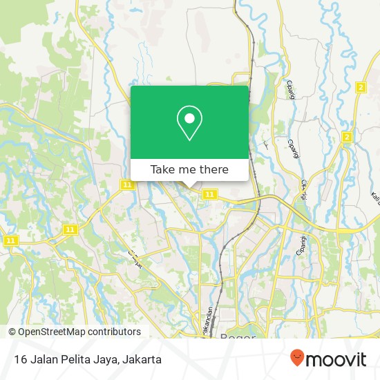 16 Jalan Pelita Jaya map