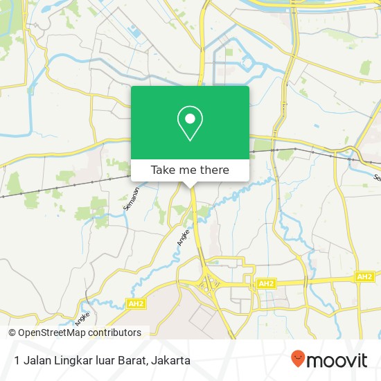 1 Jalan Lingkar luar Barat map