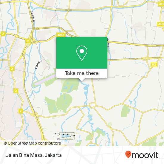 Jalan Bina Masa map