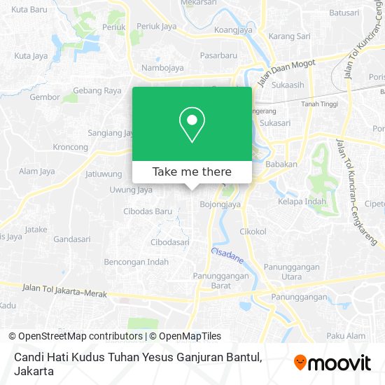 Candi Hati Kudus Tuhan Yesus Ganjuran Bantul map