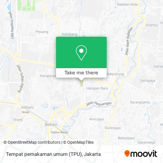 Tempat pemakaman umum (TPU) map