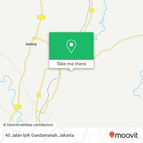 40 Jalan Ipik Gandamanah map