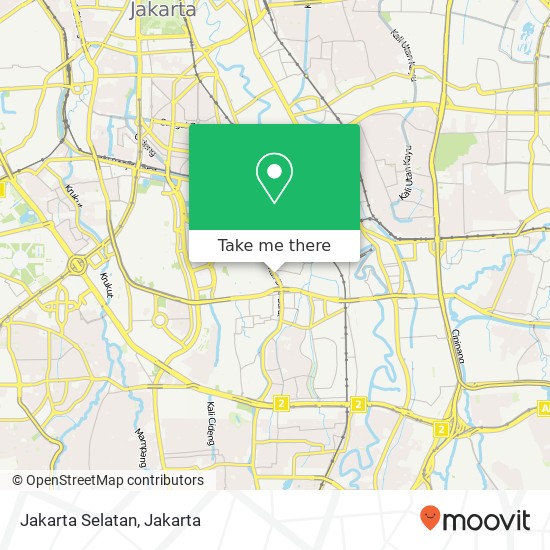 Jakarta Selatan map