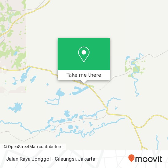 Jalan Raya Jonggol - Cileungsi map