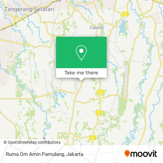 Ruma Om Amin Pamulang map