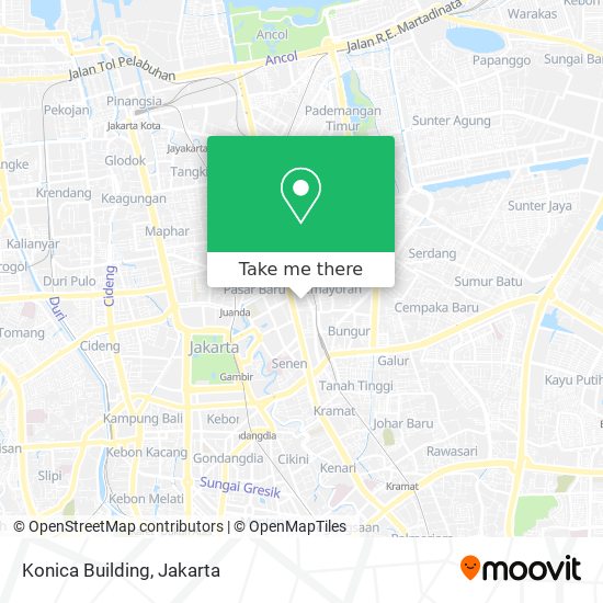 Konica Building map