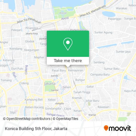 Konica Building 5th Floor map